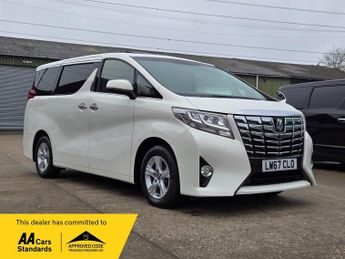 Toyota Alphard Mileage ULEZ dual sunroof 