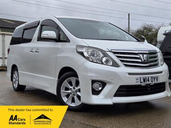 Toyota Alphard Vellfire 8 seater Fresh Import warranted mileage ULEZ compliance