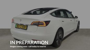TESLA MODEL 3 Saloon 4dr Electric Auto RWD (241 bhp)