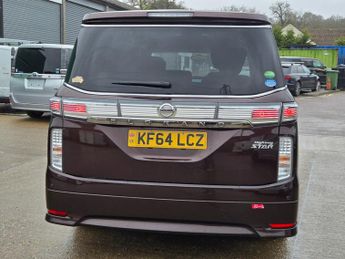 NISSAN ELGRAND Highway Star Fresh Import warranted mileage ULEZ compliance 