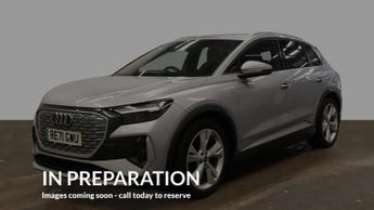 AUDI Q4 E-TRON 40 S line SUV 5dr Electric Auto 82kWh (204 ps)