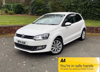 VOLKSWAGEN POLO 1.2 TSI 105 SEL 3DR 102k (WHITE) AA APPROVED 