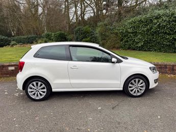 VOLKSWAGEN POLO 1.2 TSI 105 SEL 3DR 102k (WHITE) AA APPROVED 