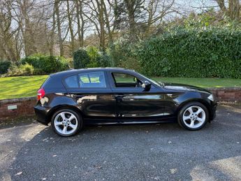 BMW 1 SERIES 116i [2.0] SPORT 5DR 72K (BLACK) F.S.H AA APPROVED 