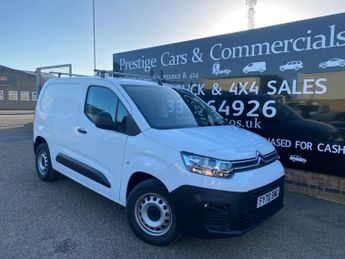 Citroen Berlingo 1.5 BlueHDi 1000Kg Worker 75ps SMALL PANEL VAN 54K FSH AIR CON 6