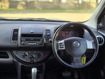 NISSAN NOTE 1.6 16V Visia Hatchback 5dr Petrol Auto Euro 4 (110 ps)