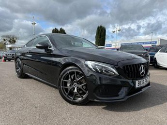 Mercedes C Class C220D AMG Line 2dr Auto ++ NAV / CAMERA / CARPLAY / LEATHER / UL
