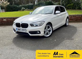 BMW 118 118D SPORT 5DR NAV 99K (PEARL) F.S.H 