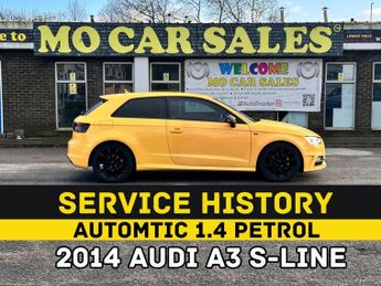 AUDI A3 1.4 TFSI 140 S Line 3dr S Tronic