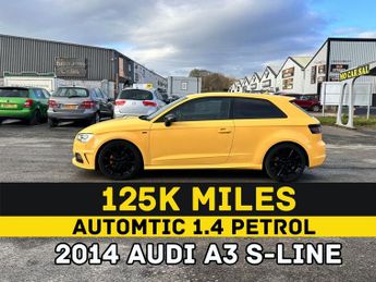 AUDI A3 1.4 TFSI 140 S Line 3dr S Tronic
