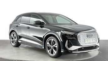 AUDI Q4 E-TRON 40 S line SUV 5dr Electric Auto 82kWh (204 ps)