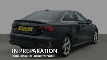 AUDI A3 1.0 TFSI 30 S line Saloon 4dr Petrol S Tronic Euro 6 (s/s) (110 