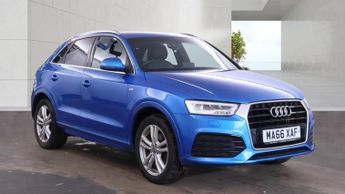 Audi Q3 2.0 TDI S Line Navigation 5dr / 35 TAX / ULEZ / DAB / BLUETOOTH 