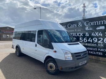 Ford Transit 2.4 TDCI 140 PS XLWB L4H3 17 SEATER PSV MINIBUS AIR CON 96K LOW 