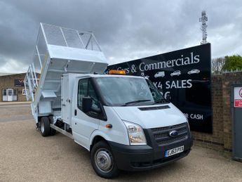 Ford Transit T350 2.2 TDCI 100PS LWB CAGED TIPPER TIPPING BOX BODY 31K 1 COUN