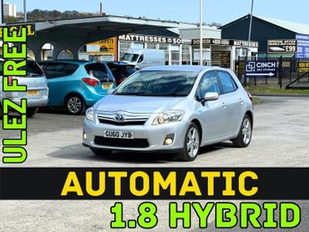 Toyota Auris 1.8 VVTi Hybrid T4 5dr CVT Auto [89g/km]