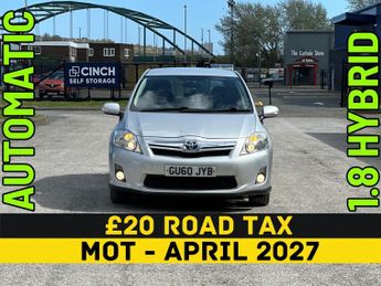 TOYOTA AURIS 1.8 VVTi Hybrid T4 5dr CVT Auto [89g/km]