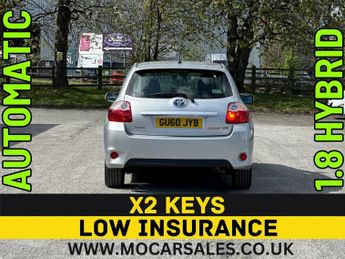 TOYOTA AURIS 1.8 VVTi Hybrid T4 5dr CVT Auto [89g/km]