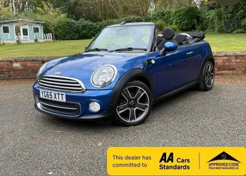 MINI CONVERTIBLE 1.6 COOPER CONVERTIBLE 3DR 43K (BLUE) LOW MILES F.S.H 