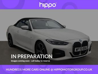 BMW 420 2.0 420d MHT M Sport Convertible 2dr Diesel Hybrid Auto Euro 6 (