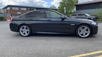 BMW 5 SERIES 520d M Sport 4dr Step Auto ++ PRO MEDIA / LEATHER / 11 SERVICES 