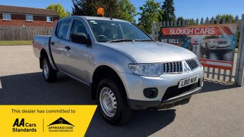 Mitsubishi L200 Double Cab DI-D 4Work 4WD 134Bhp [2010]