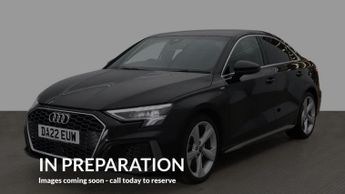 AUDI A3 1.5 TFSI 35 S line Saloon 4dr Petrol S Tronic Euro 6 (s/s) (150 