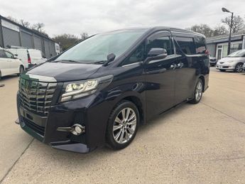 Toyota Alphard Vellfire Fresh import warrented mileage ULEZ/LEZ