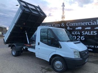 Ford Transit T350 2.2 TDCI 100 MWB TIPPER DROPSIDE CHAIN DRIVEN 6SP TWIN WHEE