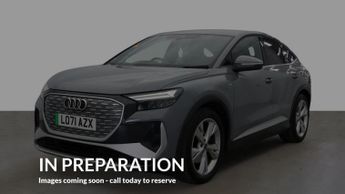 AUDI Q4 E-TRON 35 S line Sportback 5dr Electric Auto 55kWh (170 ps)