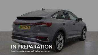 AUDI Q4 E-TRON 35 S line Sportback 5dr Electric Auto 55kWh (170 ps)