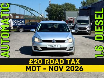 VOLKSWAGEN GOLF 1.6 TDI 105 SE 5dr DSG