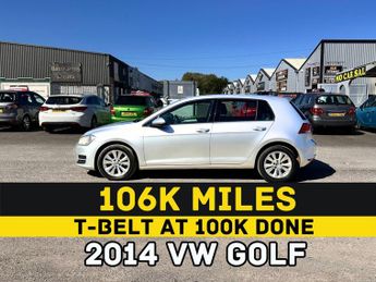 VOLKSWAGEN GOLF 1.6 TDI 105 SE 5dr DSG