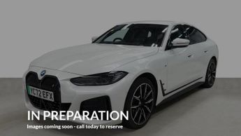 BMW I4 40 83.9kWh M Sport Gran Coupe 5dr Electric Auto eDrive (340 ps)