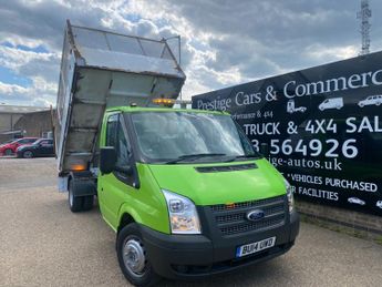Ford Transit T350 2.2 TDCI 125PS MK7 MWB L2 CAGED TIPPER DROPSIDE TIPPING BOD