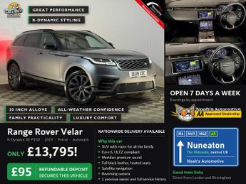 LAND ROVER RANGE ROVER VELAR 2.0 P250 R-Dynamic SE 5dr Auto