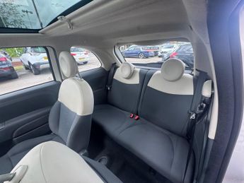 FIAT 500 1.2 Lounge 3dr BLUE + ME / 35 TAX / ULEZ / LOW INSURANCE GROUP /