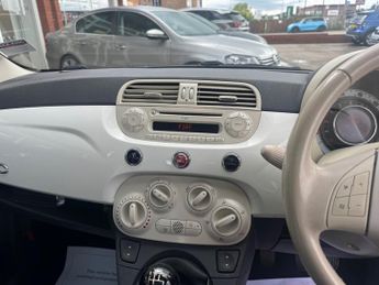 FIAT 500 1.2 Lounge 3dr BLUE + ME / 35 TAX / ULEZ / LOW INSURANCE GROUP /