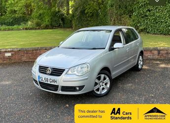 Volkswagen Polo 1.4 MATCH 5DR 97K (SILVER) AA APPROVED 