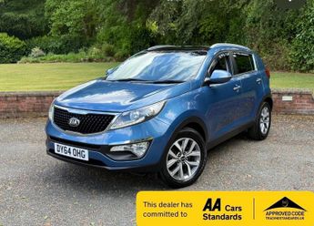 Kia Sportage 1.7 CRDi ISG 2 5DR 96K (BLUE) F.S.H AA APPROVED 
