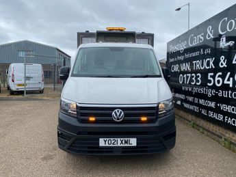 Volkswagen Crafter CR35 2.0 TDI 140PS LWB L3 DROPSIDE TAIL LIFT TRAFFIC MANAGEMENT 
