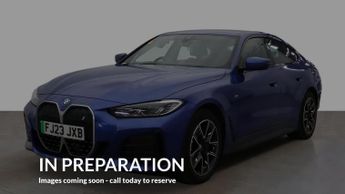 BMW I4 40 83.9kWh M Sport Gran Coupe 5dr Electric Auto eDrive (340 ps)