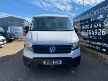 VOLKSWAGEN CRAFTER CR35 2.0 TDI 140PS L3 LWB DROPSIDE PICK UP TRUCK 97K FVWSH 1 OWN