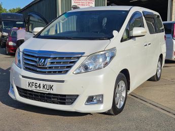 Toyota Alphard Vellfire 8 seater Fresh Import warranted mileage ULEZ compliance