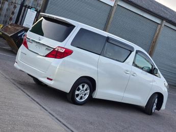 TOYOTA ALPHARD Vellfire 8 seater Fresh Import warranted mileage ULEZ compliance
