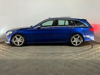 MERCEDES-BENZ C CLASS C300 BlueTEC Hybrid AMG Line Premium 5dr Auto