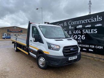 Ford Transit 500 2.0 TDCI 170ps LEADER L5 XXLWB DOUBLE DROPSIDE 135K 1 OWNER 