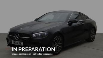MERCEDES-BENZ E CLASS 2.0 E300h MHEV AMG Line (Premium) Coupe 2dr Petrol Hybrid G-Tron