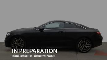MERCEDES-BENZ E CLASS 2.0 E300h MHEV AMG Line (Premium) Coupe 2dr Petrol Hybrid G-Tron