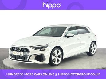 Audi A3 1.0 TFSI 30 S line Sportback 5dr Petrol Manual Euro 6 (s/s) (110